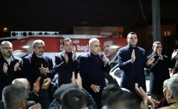 Cumhur İttifakı Aydın Büyükşehir Belediye Başkan Adayı Mustafa Savaş, Ovaeymir’de doğalgaz müjdesi verdi