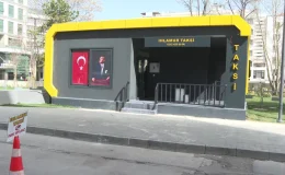 Ankara’da Taksi Durakları Yenileniyor