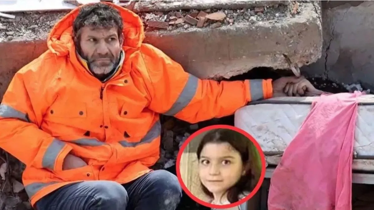 Enkaz altındaki kızının elini bir an bırakmamıştı! O baba konuştu: Türkiye’yi ağlatan sözler…