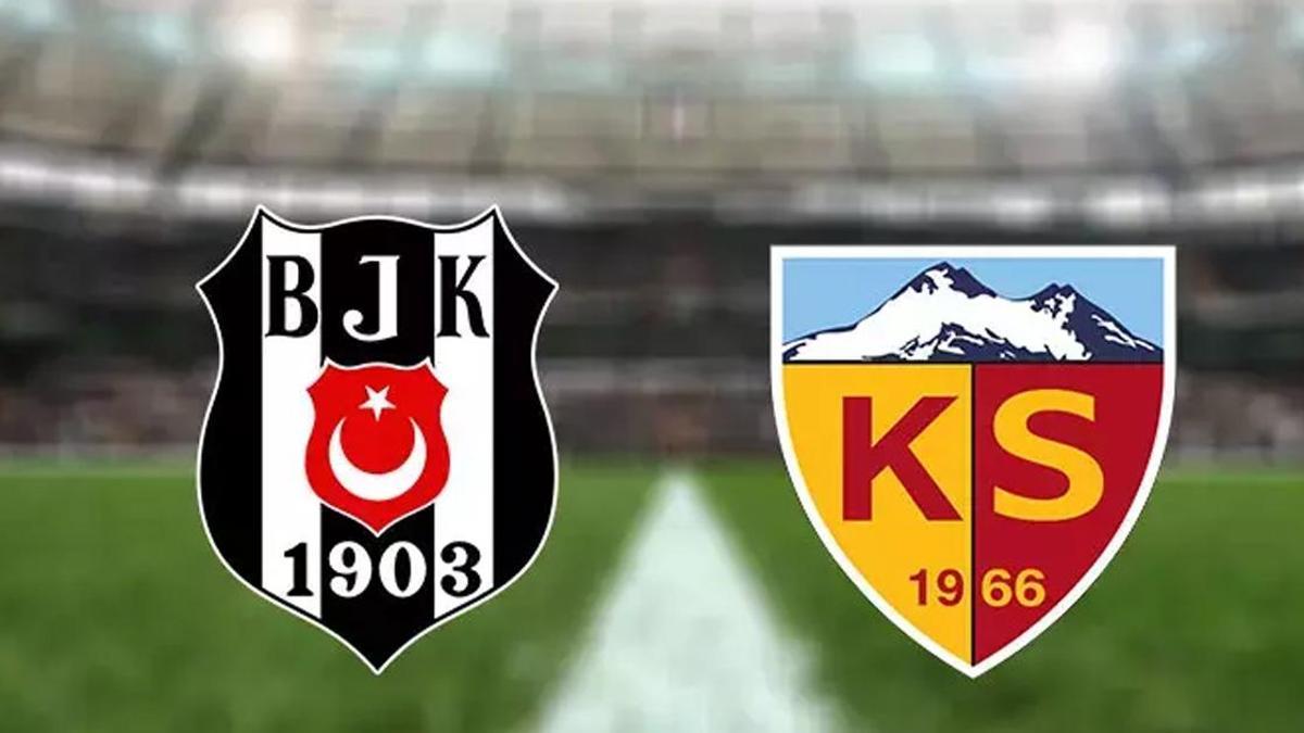 Beşiktaş Kayserispor maçı kaç kaç bitti? Beşiktaş Kayserispor maç sonucu!