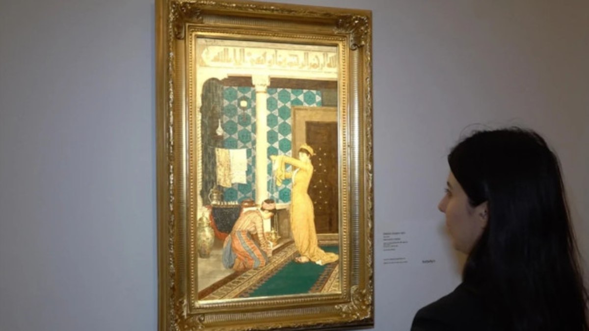 Osman Hamdi Bey’in Preparing Coffee adlı tablosu 75 milyon liraya satışa sunuldu